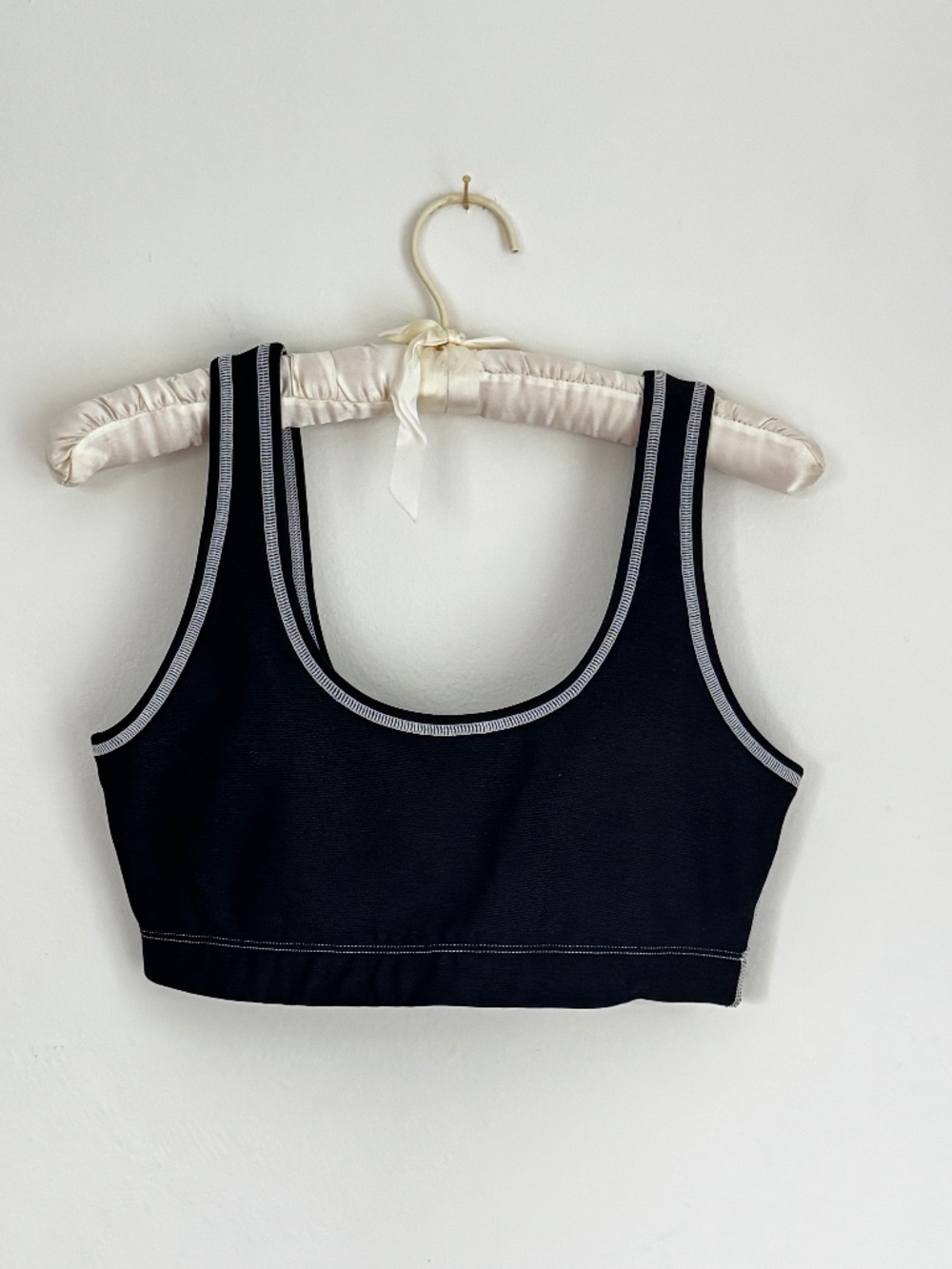 Outdoor Voices Black Orbit Bra S
